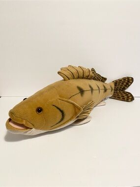Cabin Critters Walleye Lake Fish Plush Trout Stuffed Animal Toy Fishing 24”
